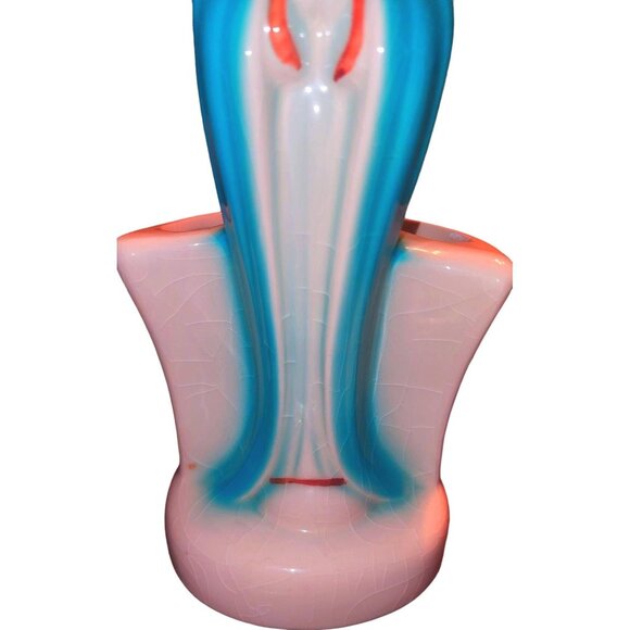 Vintage Ceramic Virgin Mary Planter Figurine - Picture 5 of 10